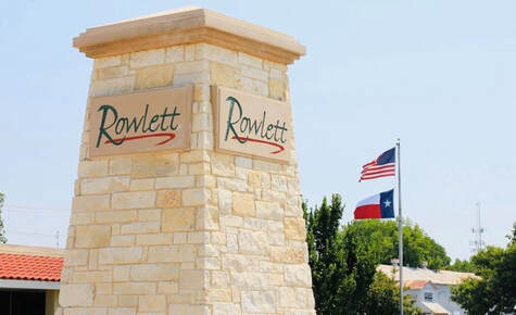 Rowlett stone tower